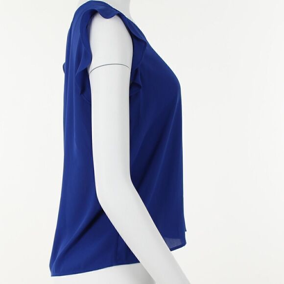 Calvin Klein Petite Ruffled Top - Picture 5 of 5